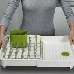 Joseph Joseph Ausziehbares Abtropfgestell Extend In Weiß -la rochere shop Extend open whiteGreen neu 1