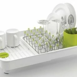 Joseph Joseph Ausziehbares Abtropfgestell Extend In Weiß -la rochere shop Extend open whiteGreen neu 2 l