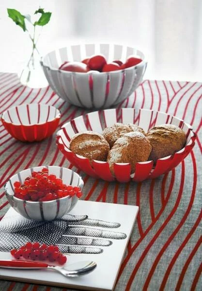 Guzzini Schüssel Grace In Rot 30 Cm / 11,5 Cm 2 Guzzini Schüssel Grace In Rot 30 Cm / 11,5 Cm – Bild 2