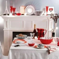 Guzzini Schüssel Grace In Rot 25 Cm / 10,5 Cm -la rochere shop GRACE neu 1 4