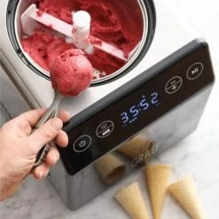 GRAEF Eismaschine IM 700, Edelstahl-schwarz 5 GRAEF Eismaschine IM 700, Edelstahl-schwarz -la rochere shop Graef Eismaschine IM700 MOOD 03