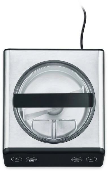 GRAEF Eismaschine IM 700, Edelstahl-schwarz GRAEF Eismaschine IM 700, Edelstahl-schwarz -la rochere shop Graef Eismaschine IM700 oben