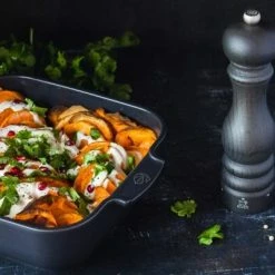 Appolia Auflaufform Quadratisch In Schiefergrau 21 Cm / 1,1 Liter -la rochere shop Graphite Appolia 60183 39431 39424 DELIACIOUS 1