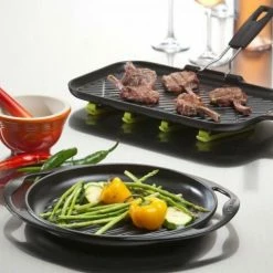 Steakgrillpfanne Rechteckig Aus Gusseisen Von Le Creuset 4 Steakgrillpfanne Rechteckig Aus Gusseisen Von Le Creuset -la rochere shop Gusseisen 25 klein 1 l