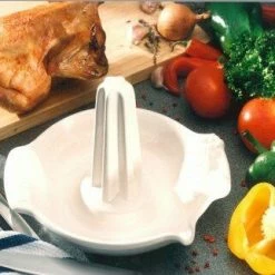 Römertopf Hähnchenbräter Chicko Weiß Weiß -la rochere shop Haehnchenbraeter Chicko 300dpi l