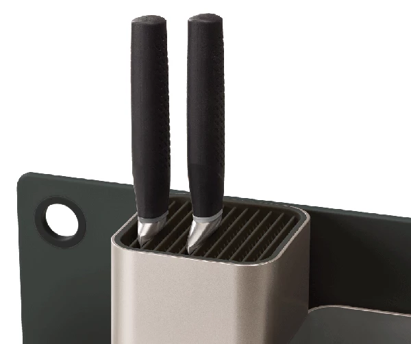 Joseph Joseph Küchenordnungshelfer Counterstore Mit Schneidebrett In Silber 3 Joseph Joseph Küchenordnungshelfer Counterstore Mit Schneidebrett In Silber – Bild 3