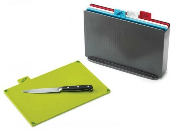 Joseph Joseph Schneidebretter-Set Index Groß In Graphit, 4-tlg. 3 Joseph Joseph Schneidebretter-Set Index Groß In Graphit, 4-tlg. – Bild 3