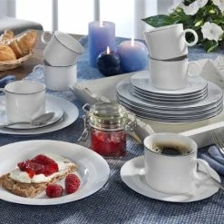 Friesland Porzellan Friesland Eierbecher JEVERLAND Kleine Brise -la rochere shop Jeverland kl Brise 18tlg 7