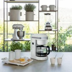 KitchenAid Kaffeemaschine Classic In Onyx Schwarz -la rochere shop KA SDA April 19 3023 cream