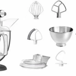 KitchenAid Küchenmaschine ARTISAN 175PS Gusseisen Schwarz Brotback-Set