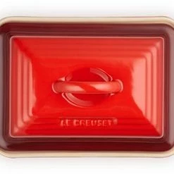 Le Creuset Butterdose In Kirschrot -la rochere shop LC 2Butterdose kirschrot 70837170600000 004