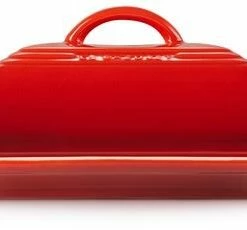 Le Creuset Butterdose In Kirschrot -la rochere shop LC Butterdose kirschrot 70837170600000 003