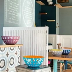 Guzzini Schüssel Le Murrine In Dunkelblau-pink -la rochere shop LE MURRINE 2 neu