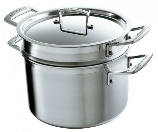 Le Creuset Pastatopf 3-ply Mit Einsatz 1 Le Creuset Pastatopf 3-ply Mit Einsatz