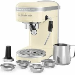 KitchenAid Halbautomatische Espressomaschine ARTISAN In Creme -la rochere shop P200142KP 080z EMEA AC