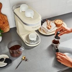 KitchenAid Halbautomatische Espressomaschine ARTISAN In Creme -la rochere shop P200263kp 080z