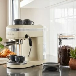 KitchenAid Halbautomatische Espressomaschine ARTISAN In Creme -la rochere shop P200263kp 098z