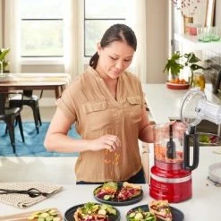 KitchenAid Food Processor 2,1 L In Empire Rot -la rochere shop P210288kp 021z1