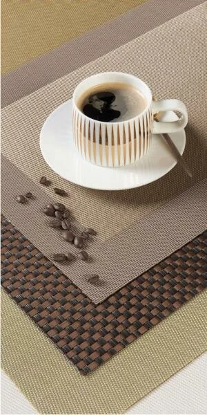 ASA Tischset in Weboptik, perlmutt ASA Tischset In Weboptik, Perlmutt -la rochere shop PVC Tischsets 3