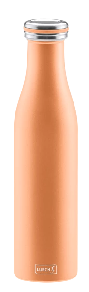 Lurch Isolierflasche In Pearl Orange 750 Ml / 29,5 Cm / 7,4 Cm 1 Lurch Isolierflasche In Pearl Orange 750 Ml / 29,5 Cm / 7,4 Cm