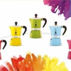 Bialetti Espressokocher Rainbow Rot 6 Tassen -la rochere shop Rainbow 2