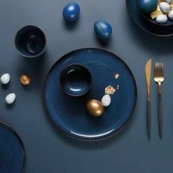 ASA Schale Saison Midnight Blue 15 Cm / 5 Cm / 0,35 L -la rochere shop Saisons ostern midnight gold 1