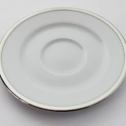 Pillivuyt Kaffeetasse Sancerre Mit Platinrand Kaffeeuntertasse -la rochere shop Teller 1 1