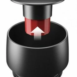 Emsa Isolier-Trinkbecher Travel Mug Grande, Edelstahl -la rochere shop TravelMug Deckel 01 red l 1