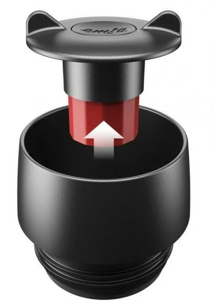 Emsa Isolier-Trinkbecher Travel Mug, Edelstahl 5 Emsa Isolier-Trinkbecher Travel Mug, Edelstahl – Bild 5