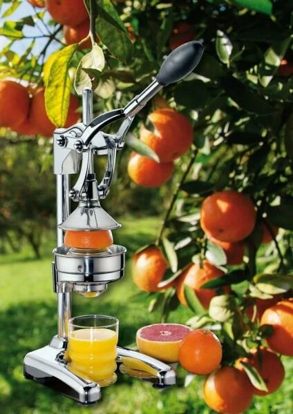 Cilio Profi Saftpresse Kupferfarben Hochglanz 2 Cilio Profi Saftpresse Kupferfarben Hochglanz – Bild 2