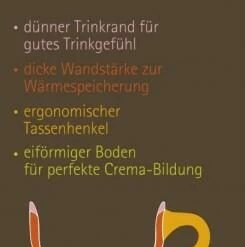 Kahla Café Sommelier Kaffeebecher Set 2tlg. In Weiß -la rochere shop kahla CafeSommelier Standard KAHLA 300 DPI 9 l