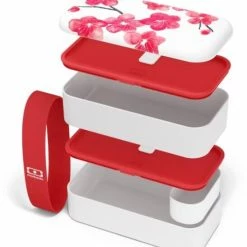Monbento MB Original Bento-Box, Graphic Blossom -la rochere shop monbento mbo blossom eclate