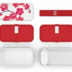 Monbento MB Original Bento-Box, Graphic Blossom -la rochere shop monbento mbo blossom exploded
