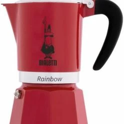 Bialetti Espressokocher Rainbow Rot 6 Tassen