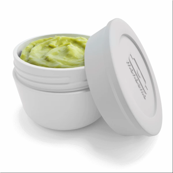 Monbento Saucendöschen Temple L in grau Coton Monbento Saucendöschen Temple L In Grau Coton -la rochere shop temple l coton nourriture 1 2