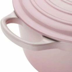 Le Creuset LeCreuset Bräter Signature Rund In Shell Pink 24 Cm / 4,2 L / Boden: 19,1 Cm -la rochere shop web 21177247774430 c 1