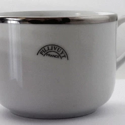 Pillivuyt Frühstückstasse Sancerre Mit Platinrand Frühstücksuntertasse -la rochere shop web IMG 9205 1